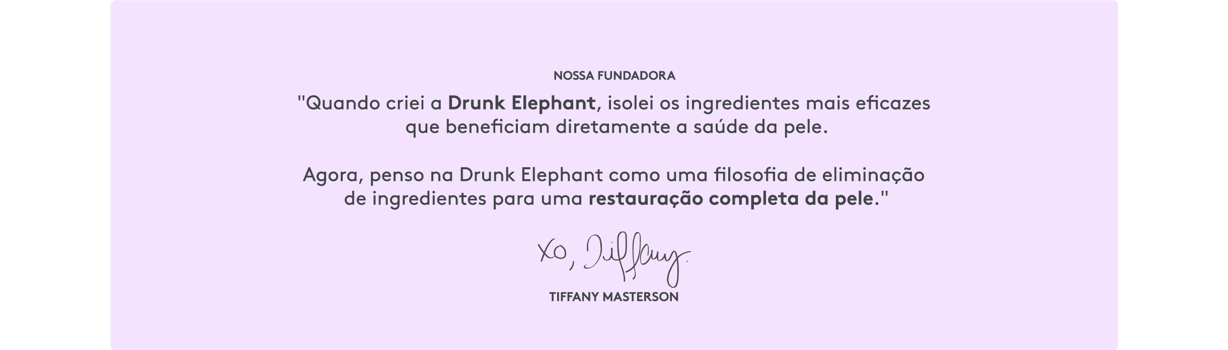 Nossa fundadora